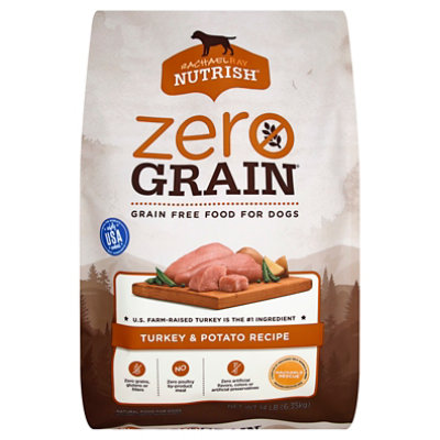 Rachael Ray Nutrish Zero Grain Turkey & Potato Recipe Bag - 14 Lb