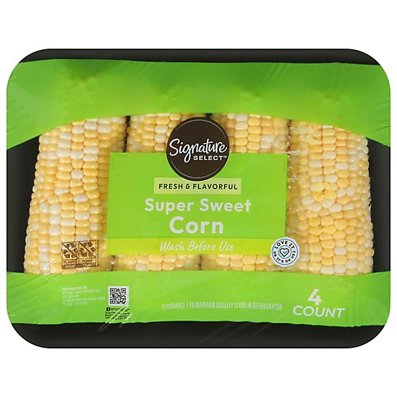 Signature Farms Corn Super Sweet - 4 Count
