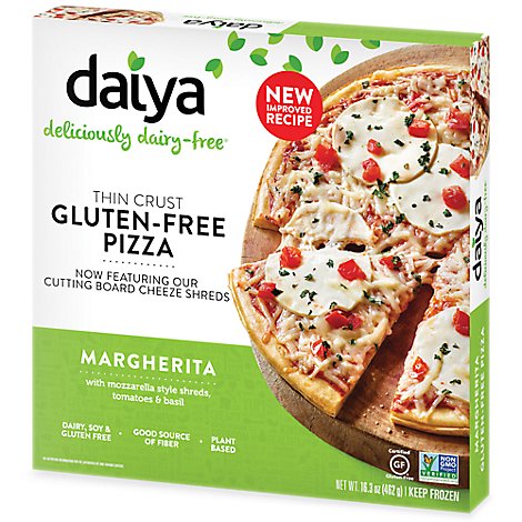Daiya Dairy Free Margherita Gluten Free Pizza - 16.3 Oz
