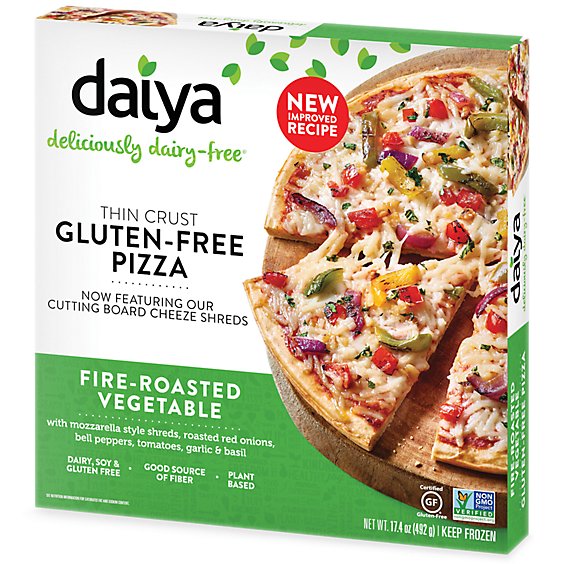 Daiya Dairy Free Fire Roasted Vegetable Gluten Free Pizza - 17.4 Oz