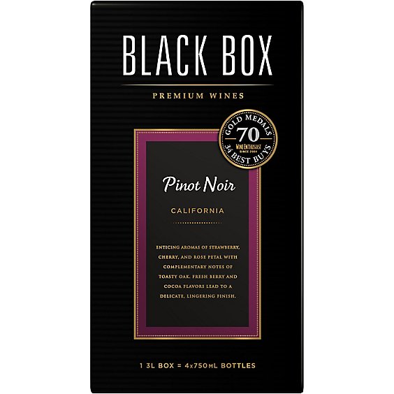 Black Box Pinot Noir Red Wine Box - 3 Liter
