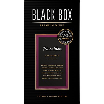 Black Box Pinot Noir Red Wine Box - 3 Liter - Image 1