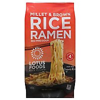 Lotus Foods Rice Ramen with Miso Soup Millet & Brown - 2.8 Oz - Image 3