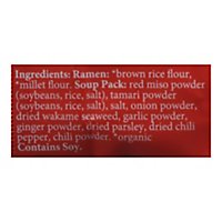 Lotus Foods Rice Ramen with Miso Soup Millet & Brown - 2.8 Oz - Image 5