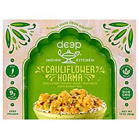 Deep Indian Kitchen Cauliflower Korma with Cumin Rice - 10 Oz - Image 1