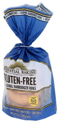 The Essential Baking Company Gluten Free Hamburger Buns Original - 8 Oz - Image 4