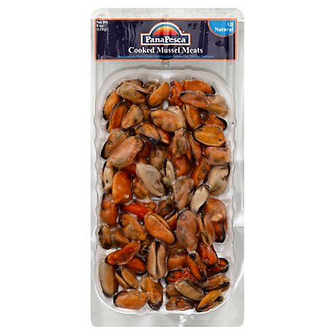PanaPesca Mussel Meats Cooked - 8 Oz