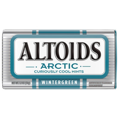 Altoids Arctic Wintergreen Sugarfree Mints Single Pack 1.2 Oz - Image 1