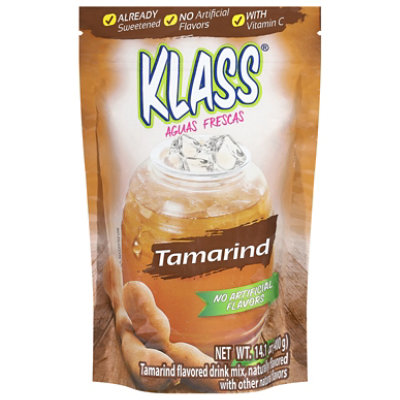Klass Drink Mix Sweetened Tamarind Pouch - 14.1 Oz - Image 2