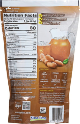 Klass Drink Mix Sweetened Tamarind Pouch - 14.1 Oz - Image 5