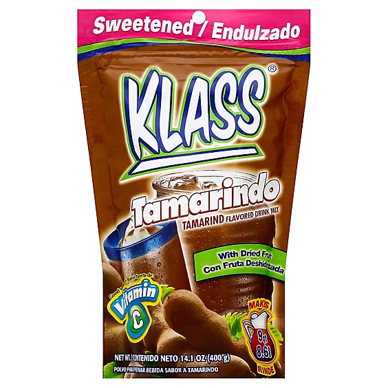 Klass Drink Mix Sweetened Tamarind Pouch - 14.1 Oz