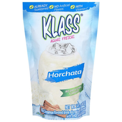 Klass Drink Mix Sweetened Horchata Rice And Cinnamon Pouch - 14.1 Oz - Image 2