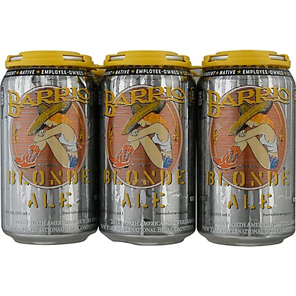 Barrio Blonde In Cans - 6-12 Fl. Oz. - Image 2