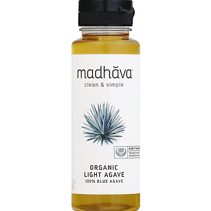 Madhava Agave Nectar Light - 11.75 Oz - Image 2