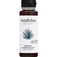 Madhava Agave Nectar Organic Amber - 11.75 Oz - Image 2