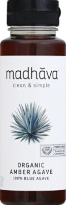 Madhava Agave Nectar Organic Amber - 11.75 Oz - Image 2