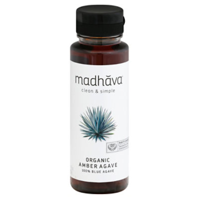 Madhava Agave Nectar Organic Amber - 11.75 Oz - Image 1
