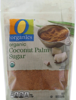 O Organics Organic Sugar Coconut Palm Sugar - 16 Oz