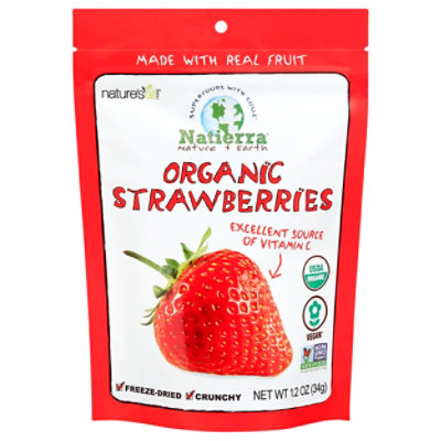 Natures All Foods Strawberry Organic - 1.2 Oz - Image 3