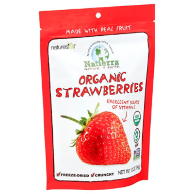 Natures All Foods Strawberry Organic - 1.2 Oz - Image 1