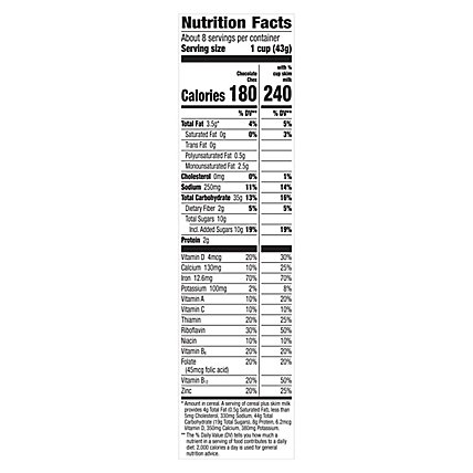 Chex Cereal Rice Gluten Free Chocolate - 12.8 Oz - Image 4