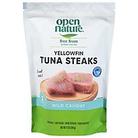 Open Nature Yellowfin Tuna Steaks Wild Caught - 12 Oz - Image 2