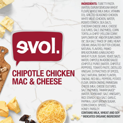 Evol All Natural Mac & Cheese Chipotle Chicken - 8 Oz - Image 4
