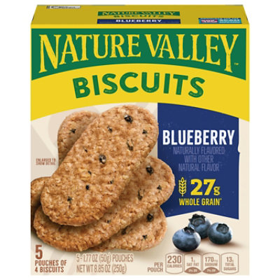 Nature Valley Breakfast Biscuits Blueberry - 5-1.77 Oz
