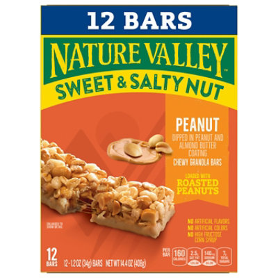 Nature Valley Granola Bars Sweet & Salty Nut Peanut Value Pack - 12-1.2 Oz - Image 3