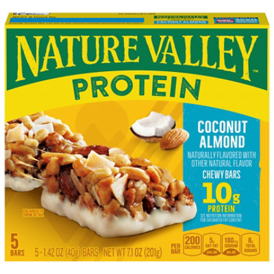 Nature Valley Protein Bars Chewy Coconut Almond - 5-1.42 Oz - Image 3