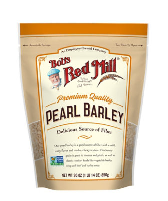 Bobs Red Mill Pearl Barley - 30 Oz - Image 1