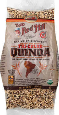 Bobs Red Mill Grains of Discovery Quinoa Tri-Color Organic Whole Grain - 16 Oz - Image 2