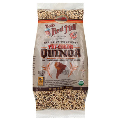 Bobs Red Mill Grains of Discovery Quinoa Tri-Color Organic Whole Grain - 16 Oz - Image 1