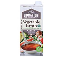 Bonafide Vegetable Broth Organic - 32 Oz