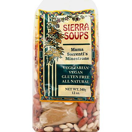Sierra Soups Vegan Gluten Free Mama Sorrentis Minestrone - 12 Oz - Image 2