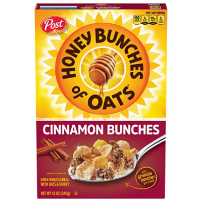 Post Honey Bunches of Oats Cinnamin Bunches - 12 Oz. - Image 3