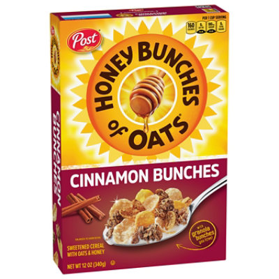 Post Honey Bunches Of Oats Cinnamon Bunches Cereal - 12 Oz - Image 3