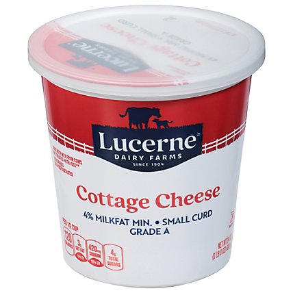 Lucerne Cheese Cottage Small Curd 4% Milkfat Min. - 24 Oz - Image 2