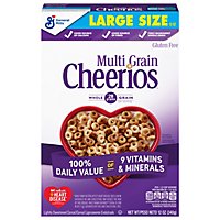 Cheerios Cereal Multi Grain Lightly Sweetened Box - 12 Oz - Image 3
