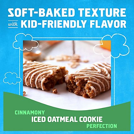 CLIF Kid ZBar Organic Iced Oatmeal Cookie - 6-1.27 Oz - Image 5