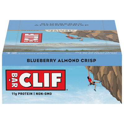 CLIF Energy Bar Blueberry Crisp - 12-2.4 Oz