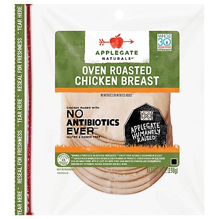 Applegate Natural Oven Roasted Chicken Breast - 7 Oz - Image 2