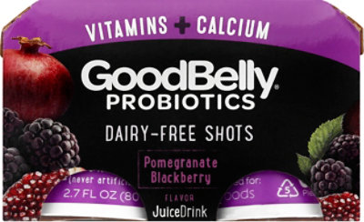 Good Belly Pomegranate Blackberry Juice Drink - 4-2.7 Fl. Oz. - Image 2