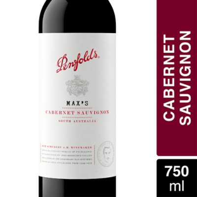 Penfolds Maxs South Australia Cabernet Sauvignon Red Wine - 750 Ml - Image 1