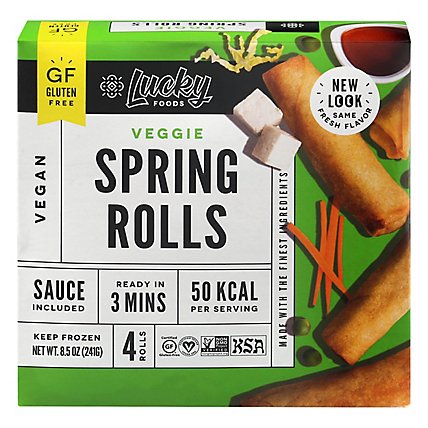 Lucky Traditional Spring Rolls - 8.5 Oz - Image 3