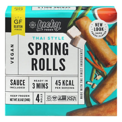 Lucky Thai Spring Rolls - 8.5 Oz - Image 3