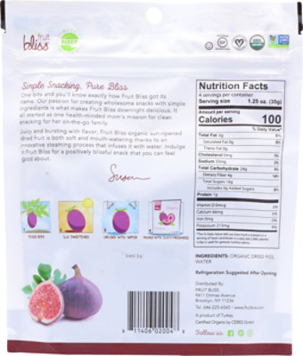 Fruit Bliss Turkish Figs Organic - 5 Oz - Image 6