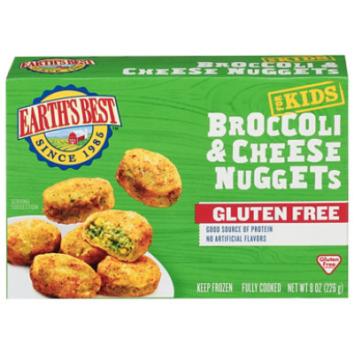 Earths Best Baked Broccoli & Cheese Nuggets 8 Oz Randalls