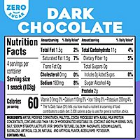 Jell-O Dark Chocolate Sugar Free Ready to Eat Pudding Cups Snack Cups - 4 Count - Image 7