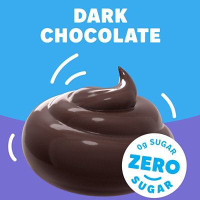 Jell-O Dark Chocolate Zero Sugar Ready-to-Eat Pudding Snack - 4 Count - Image 3